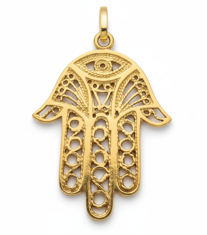 HAMSA – Solid Gold Charm