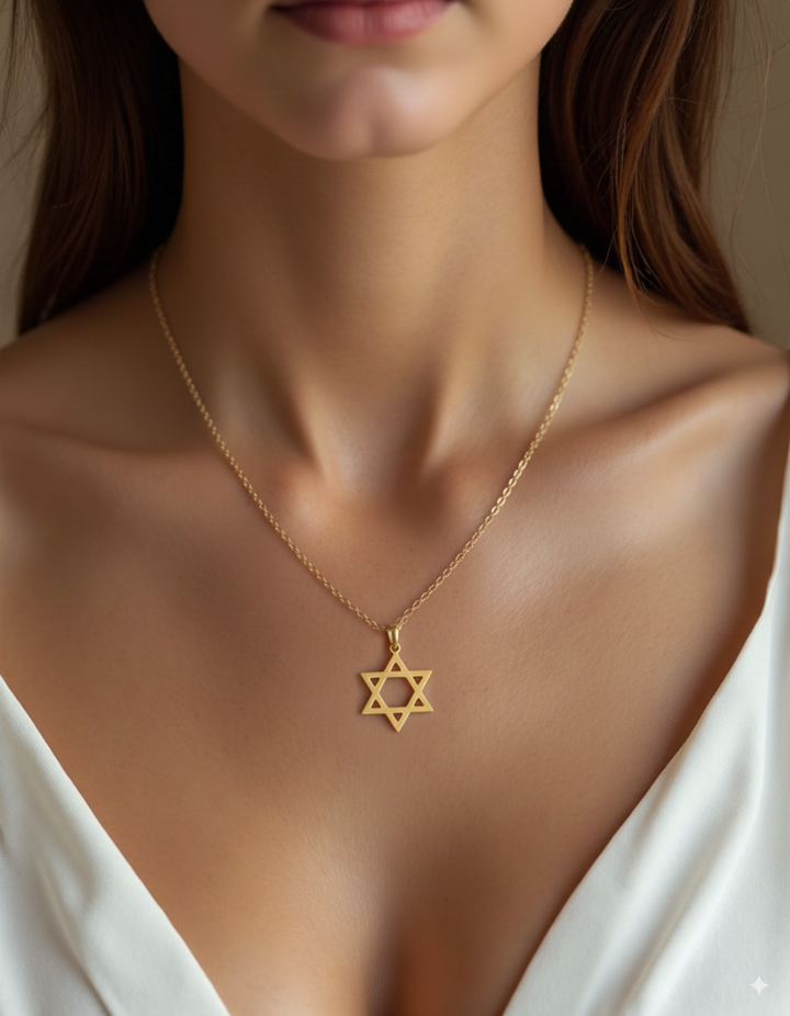 STAR OF DAVID – Solid Gold Charm
