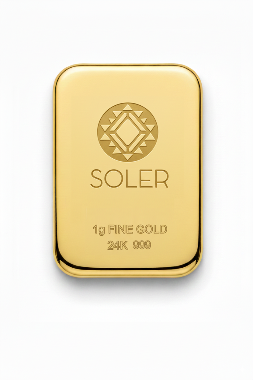 SOLER Hamsa Gold Bar