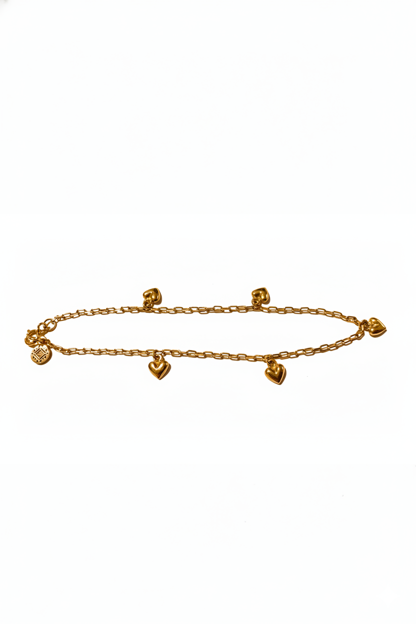 LOVEHEART – Solid Gold Bracelet