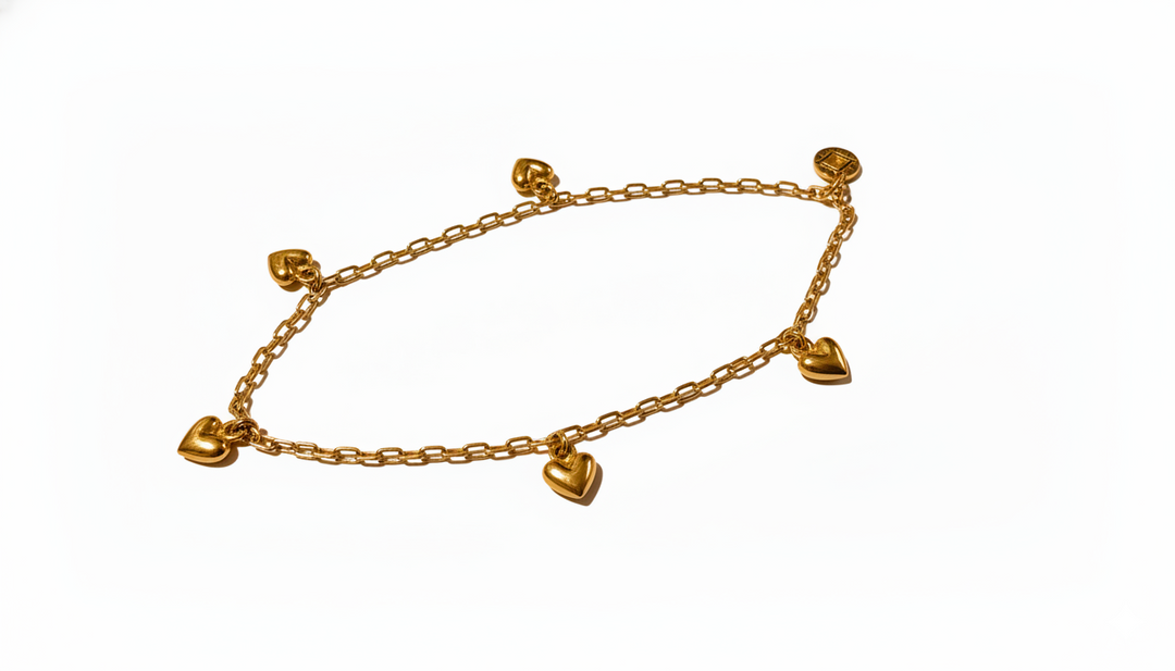 LOVEHEART – Solid Gold Bracelet