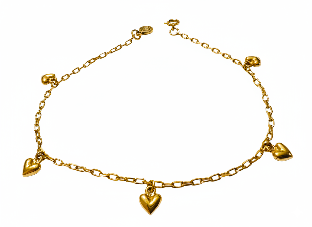 LOVEHEART – Solid Gold Bracelet