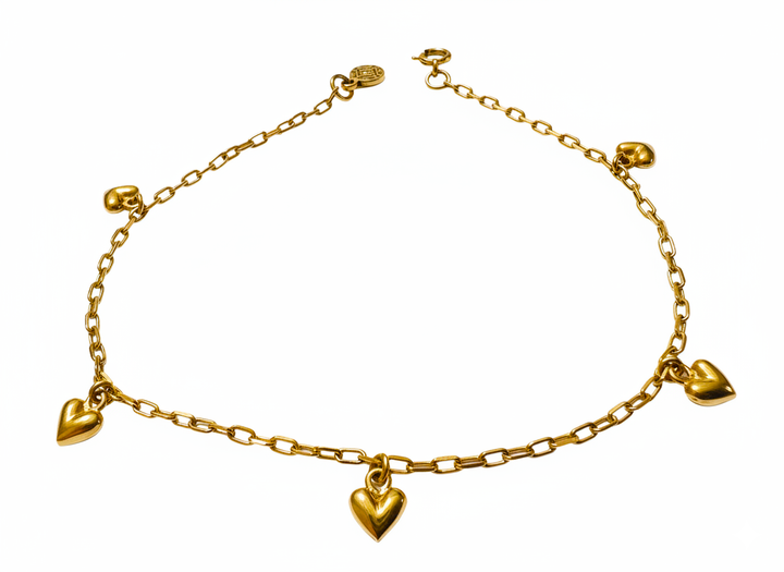 LOVEHEART – Solid Gold Bracelet