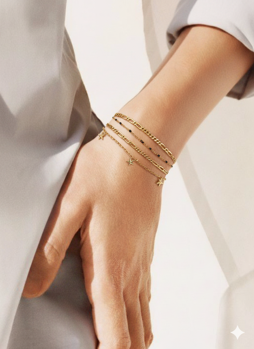 STARLIGHT – Solid Gold Bracelet