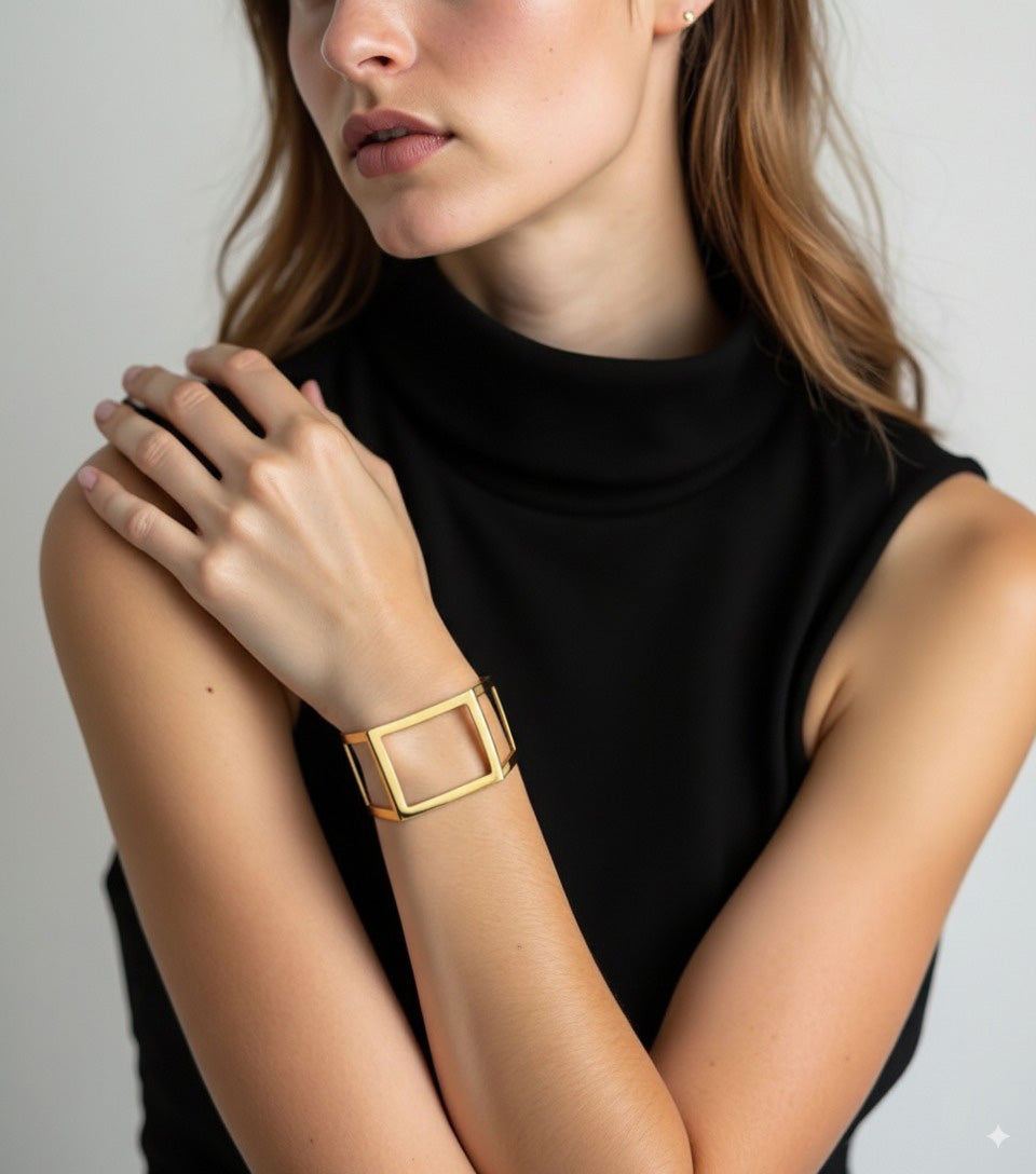 GEO – Solid Gold Bracelet