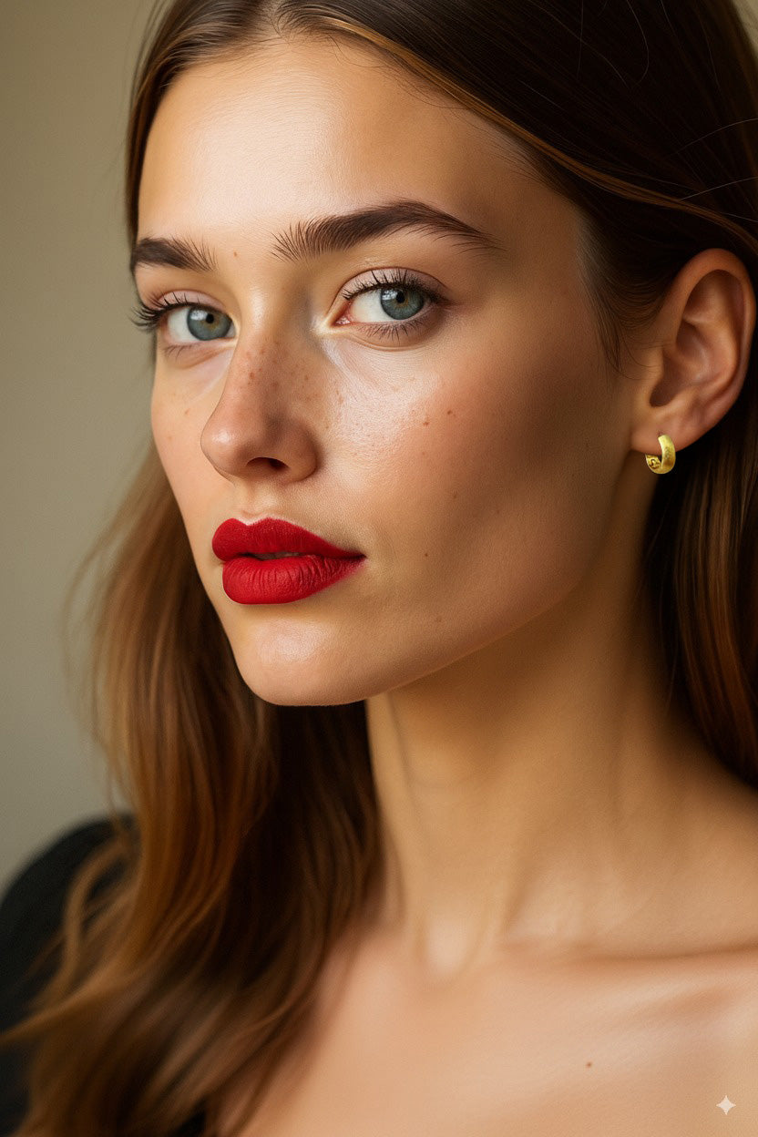 SAND – Solid Gold Huggie Hoops