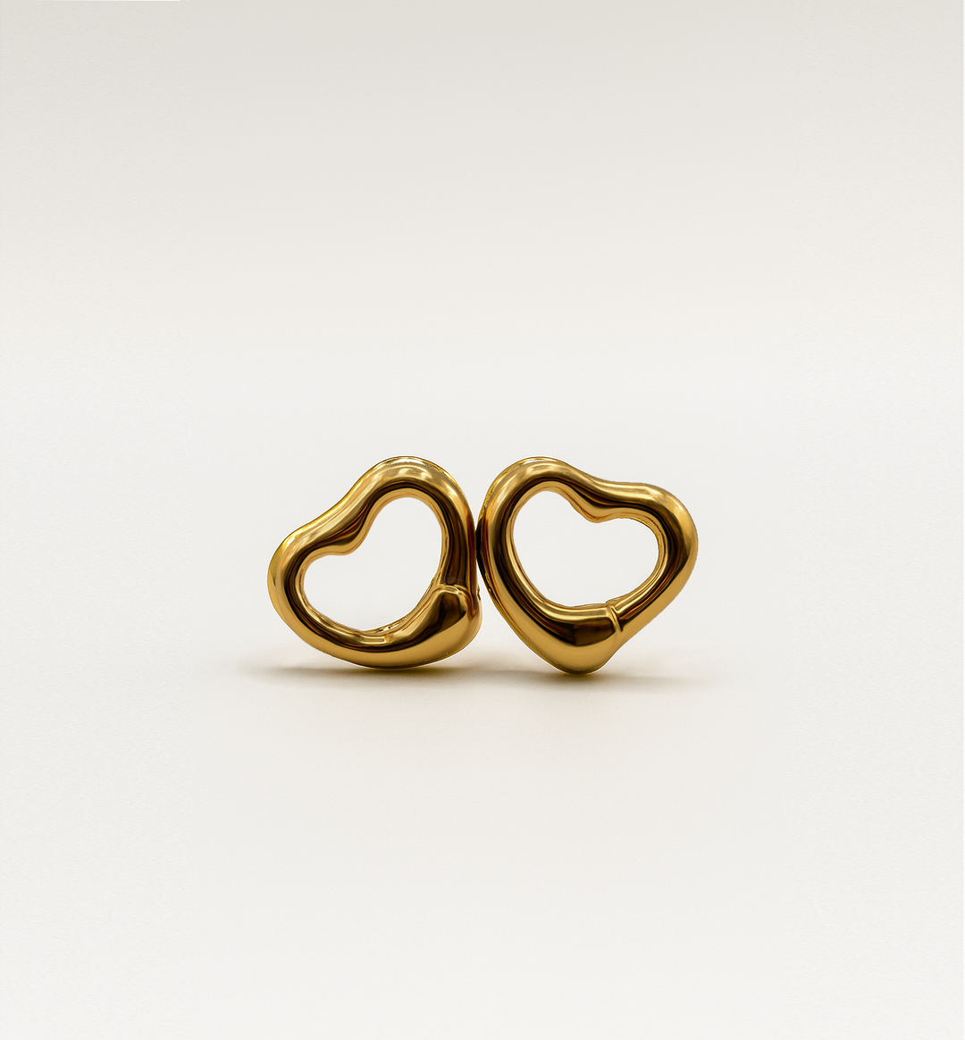 CORA – Solid Gold Stud Earrings