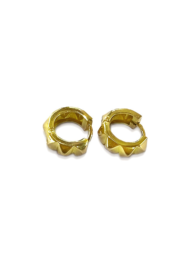 APEX – Luxe Solid Gold Huggie Hoops