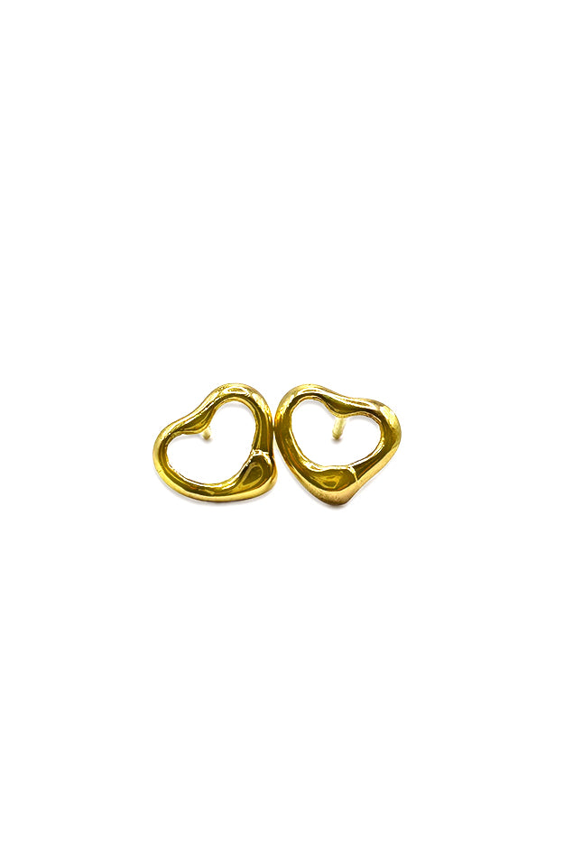 CORA – Solid Gold Stud Earrings