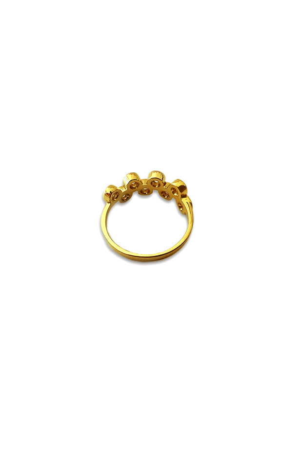 SNOW – Solid Gold Ring
