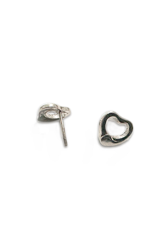 CORA – Solid Silver Stud Earrings