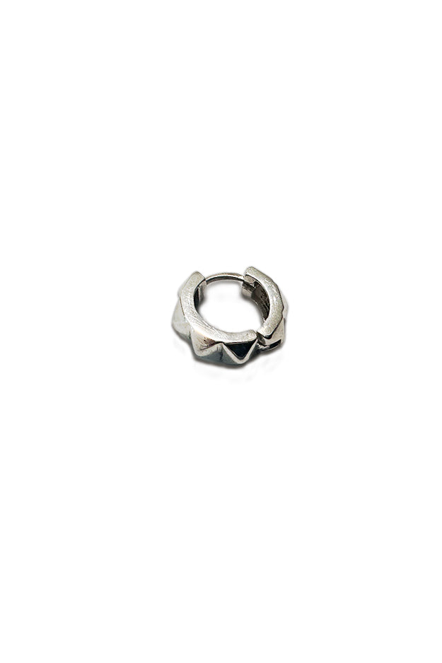 APEX – Solid Silver Huggie Hoop Earrings