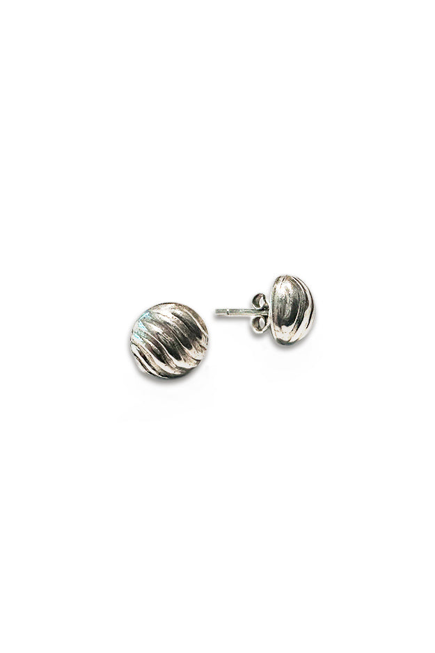 LUNA – Solid Silver Stud Earrings