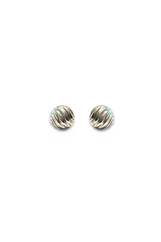 LUNA – Solid Silver Stud Earrings