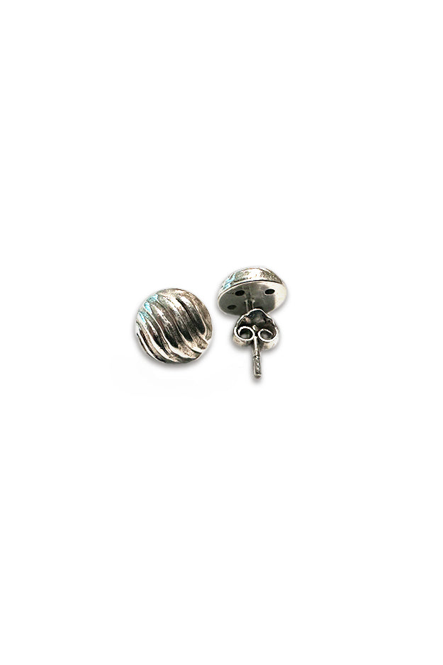 LUNA – Solid Silver Stud Earrings