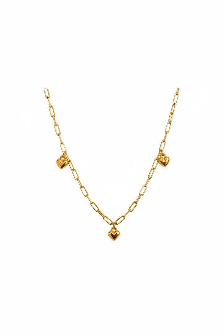 SOLER HEART – Solid Gold Necklace