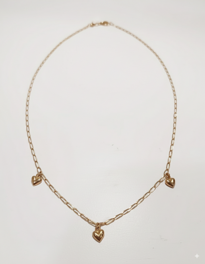 SOLER HEART – Solid Gold Necklace
