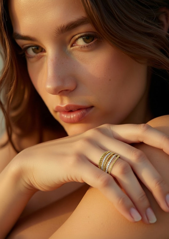 HALO – Solid Gold Ring