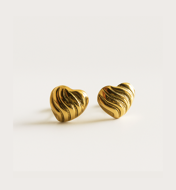 SOL – Solid Gold Stud Earrings