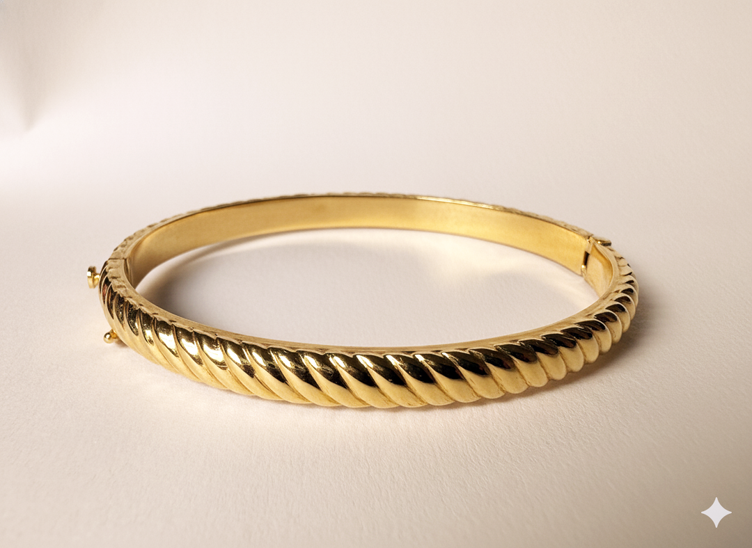 SHELL – Solid Gold Bracelet