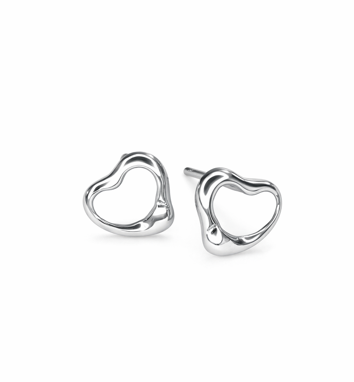 CORA – Solid Silver Stud Earrings